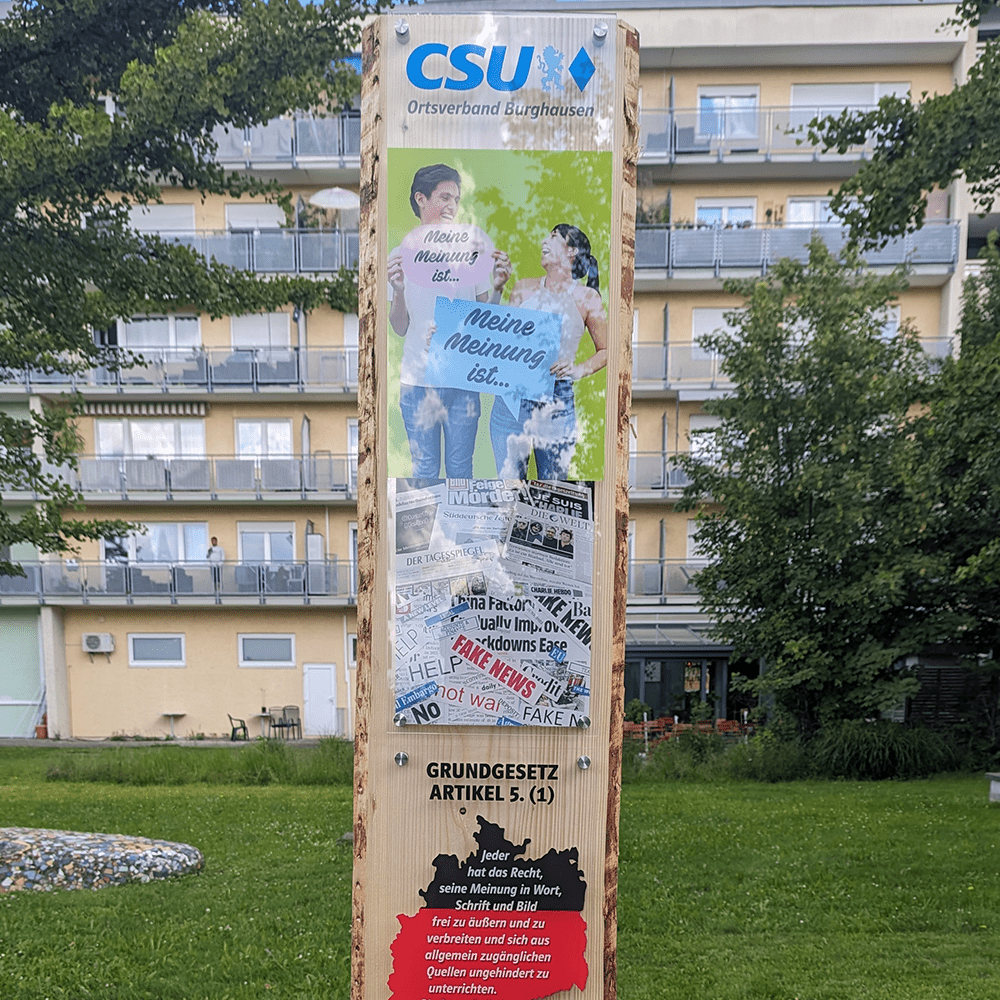 CSE Ortsverband Burghausen   Meine Meinung ist    