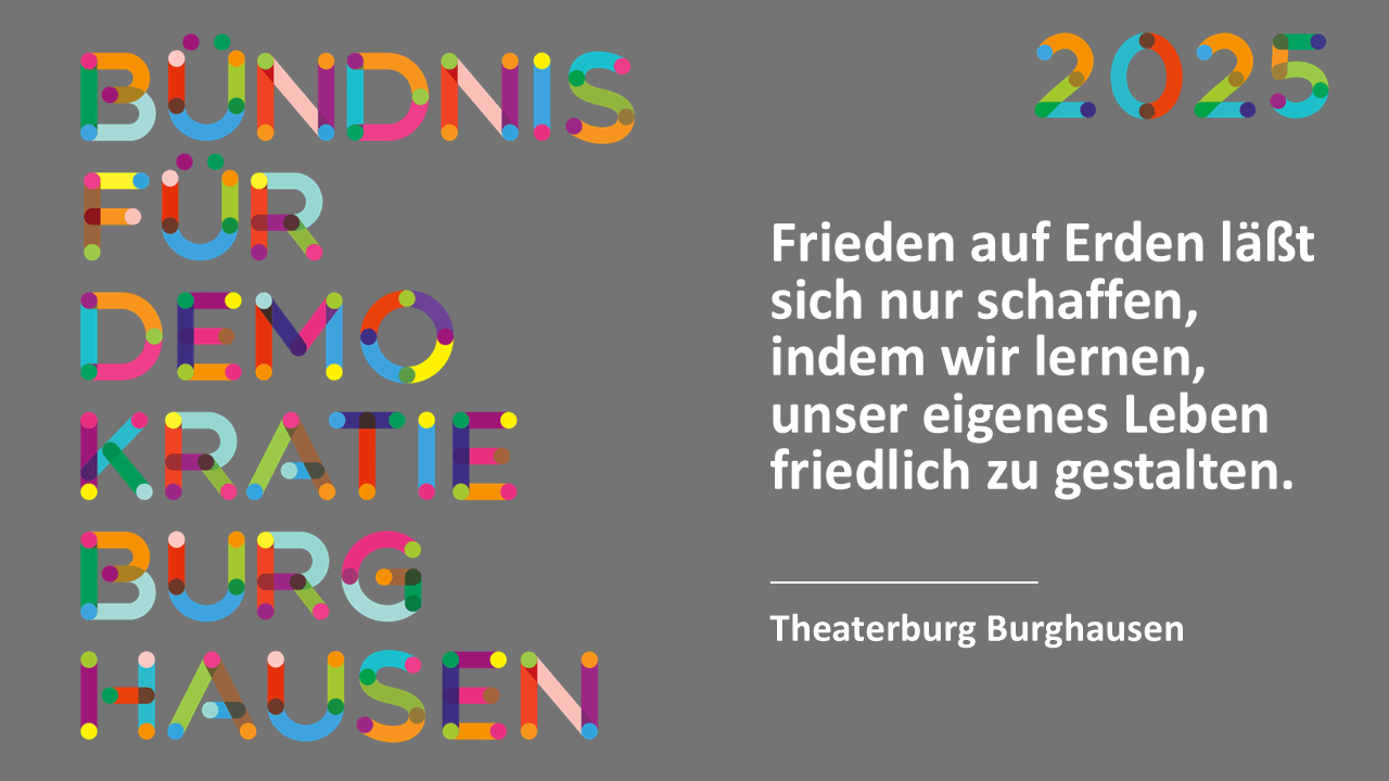 Frieden auf Erden lässt sich nur schaffen, indem wir lernen, unser eigenes Leben friedlich zu gestalten. Frieden auf Erden lässt sich nur schaffen, indem wir lernen, unser eigenes Leben friedlich zu gestalten
