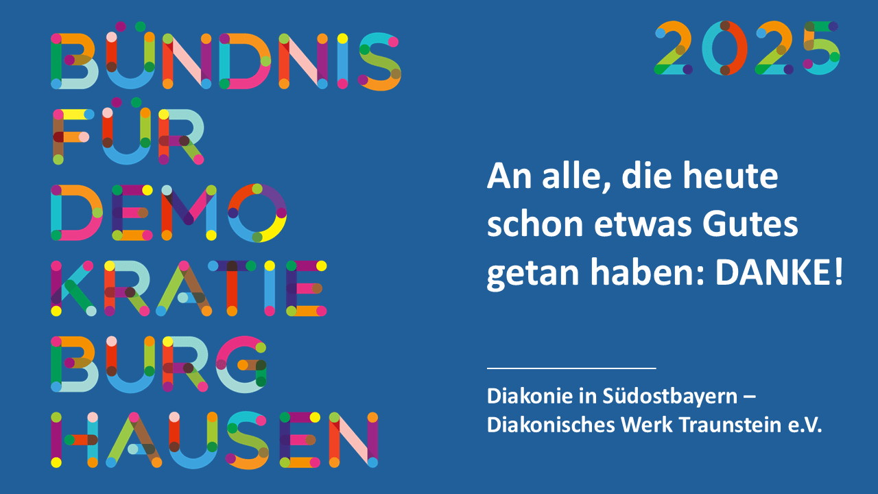 An alle, die heute schon etwas Gutes getan haben: DANKE!