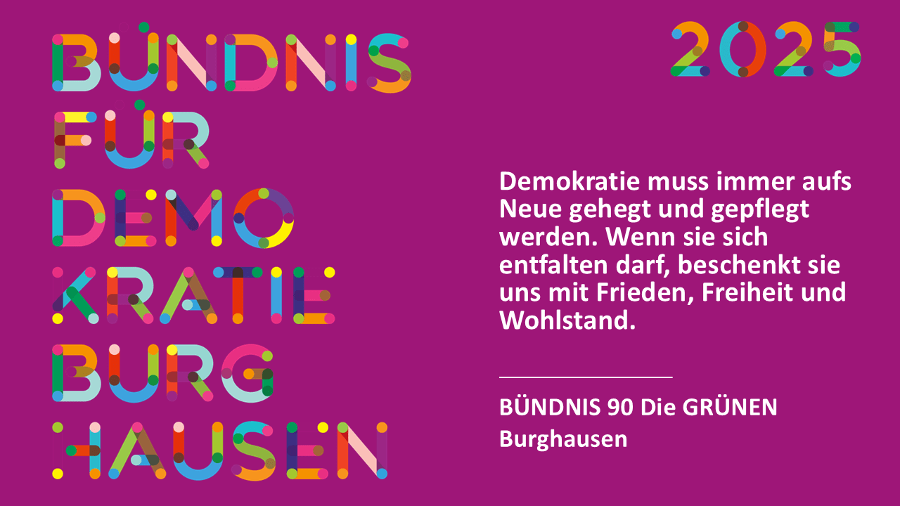 Demokratie muss immer aufs Neue gehegt und gepflegt werden. Demokratie muss immer aufs Neue gehegt und gepflegt werden