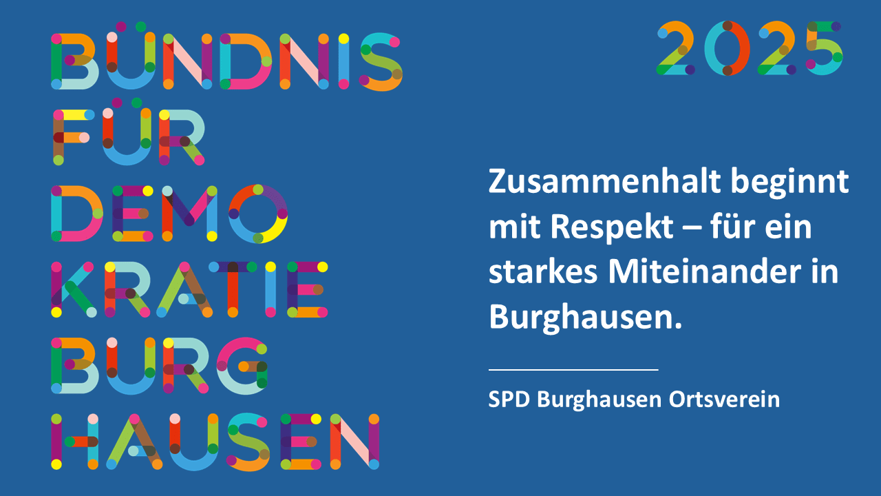 Zusammenarbeit beginnt mit Respekt - für ein starkes Miteinander in Burghausen. Zusammenarbeit beginnt mit Respekt für ein starkes Miteinander in Burghausen