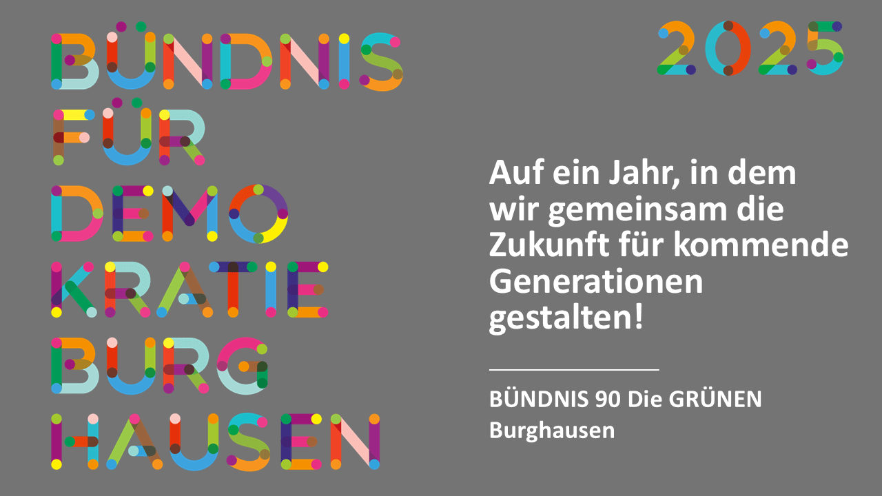 Auf ein Jahr, in dem wir gemeinsam die Zukunft für kommende Generationen gestalten!