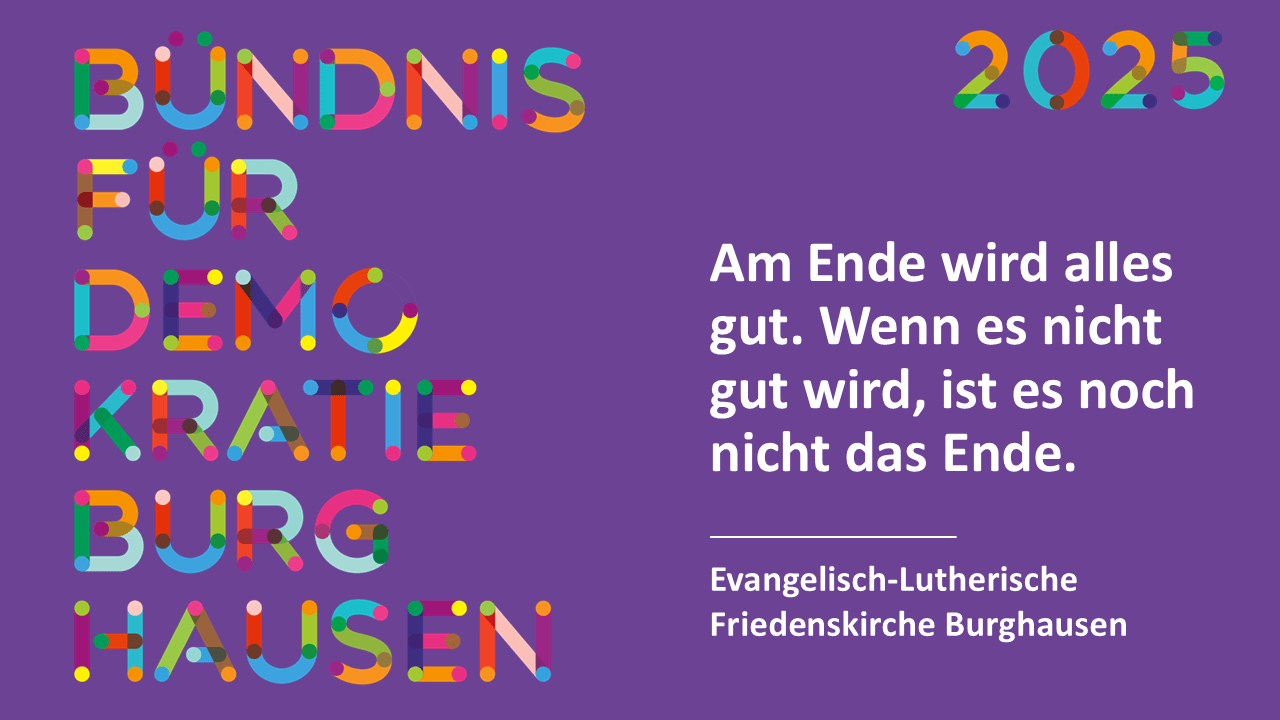 Am Ende wird alles gut. Wenn es nicht gut wird, ist es noch nicht das Ende. Am Ende wird alles gut Wenn es nicht gut wird, ist es noch nicht das Ende