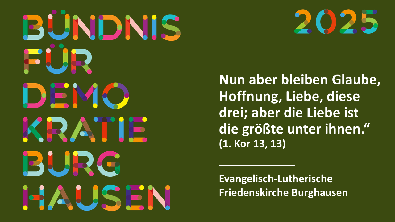 Nun aber bleiben Glaube, Hoffnung, Liebe, diese drei; aber die Liebe ist die größte unter ihnen. Nun aber bleiben Glaube, Hoffnung, Liebe, diese drei; aber die Liebe ist die größte unter ihnen