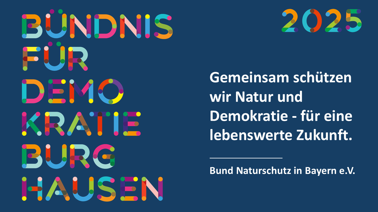 Gemeinsam schützen wir Natur und Demokratie - für eine lebenswerte Zukunft. Gemeinsam schützen wir Natur und Demokratie für eine lebenswerte Zukunft